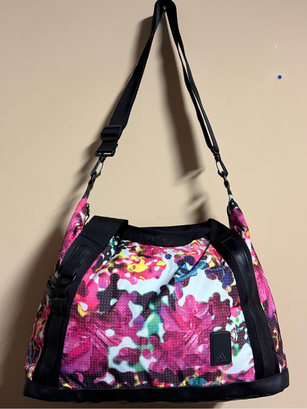 Adidas Floral Duffel Bag